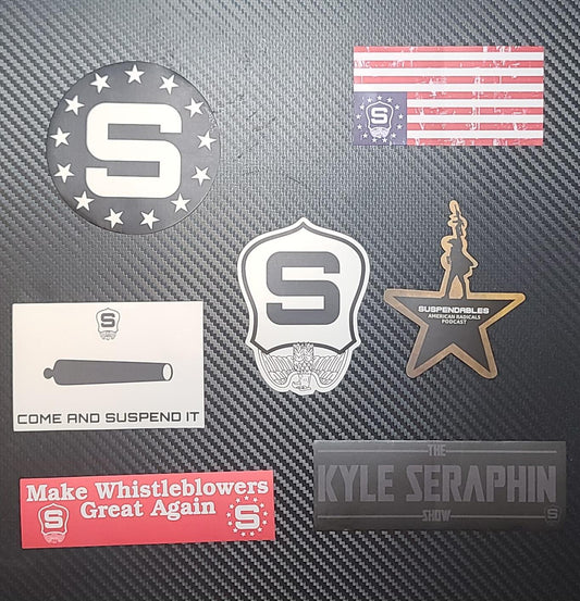 Suspendables Sticker Pack