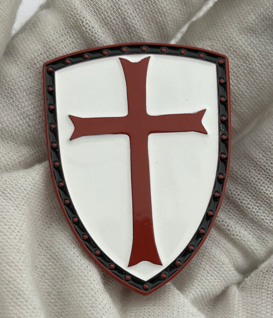 Deus Vult Shield Lapel Pin - LIMITED EDITION